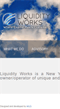 Mobile Screenshot of liquidityworks.com