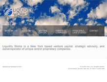 Tablet Screenshot of liquidityworks.com